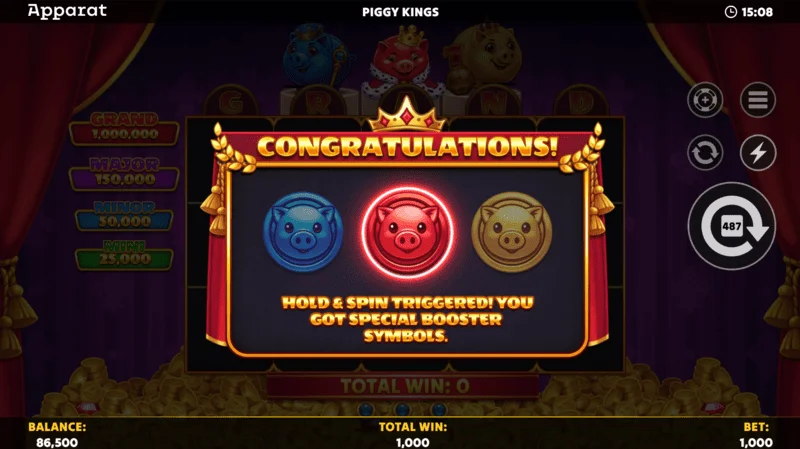 Piggy Kings – Free Spins su Crown Scatter